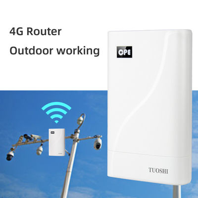 Web Based Management 4G LTE Router 300Mbps Bandwidth Control 2x External Antennas