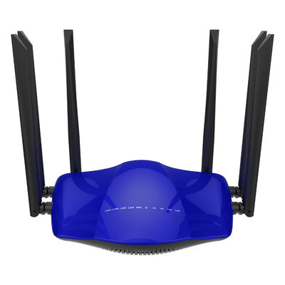 Blue WiFi LTE Router 802.11b/g/n 4G LTE Router With Sim Card Slot