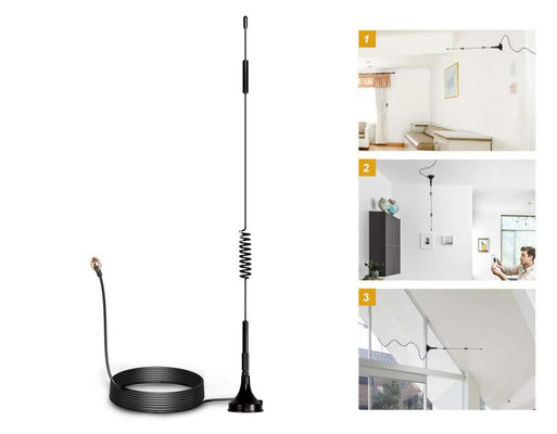 SMA Connectors External LTE / 4G Magnetic Antenna For Routers And Modems