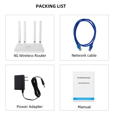 WiFi Wireless 300Mbps LAN WAN Ethernet CPE 4G LTE Router Unlocked Sim Card