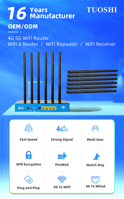 Sim Card FDD 5G Industrial Router B2 B4 M2m IOT  Waterproof Outdoor Wifi